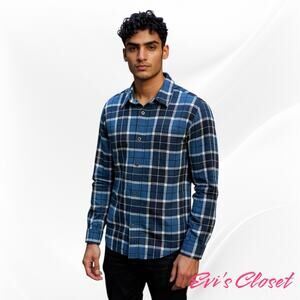 Goodfellow & Co Mens Flannel Shirt Sz L